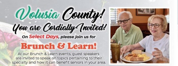 Seniors Brunch and Learn in Volusia County