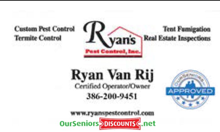 Ryan’s Pest Control