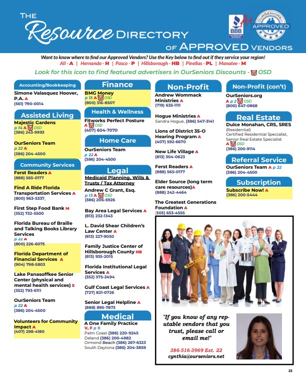 Page 23 Tampa English Resource Directory