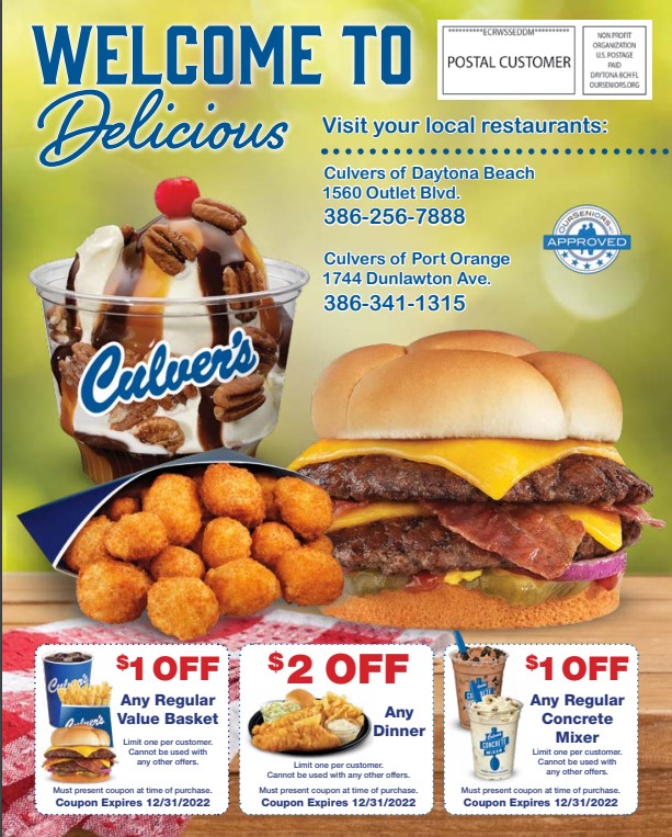 Page 28 English Culvers Ad