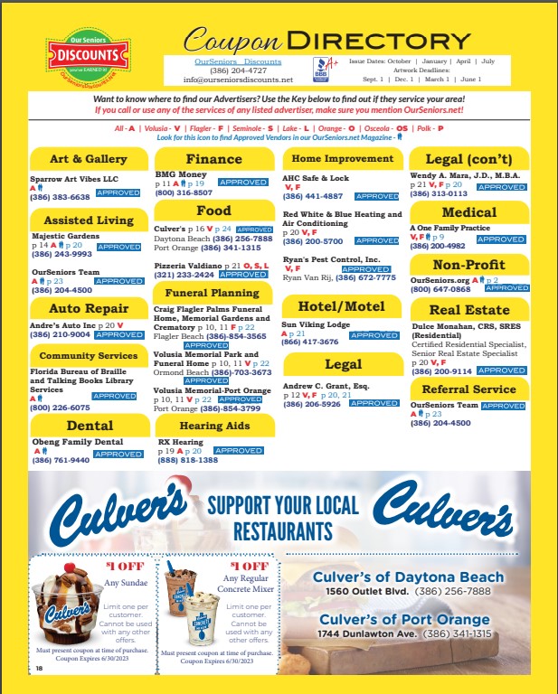 Page 18 Coupon Book