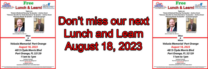 Lunch Learn August 18 2023 Slider