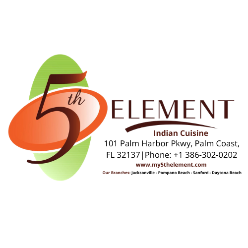 5th Element Indian Restaurant Logo 2