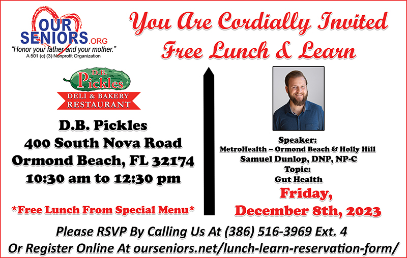 Lunch and Learn – December 8, 2023