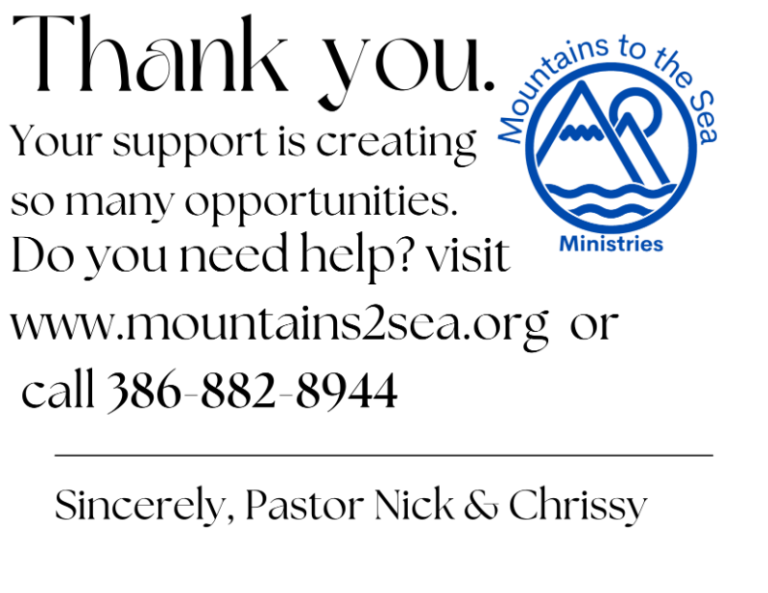 Mountains to the Sea Ministries 2 768x593
