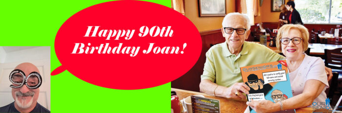 Happy 90th Birthday Joan Weidman