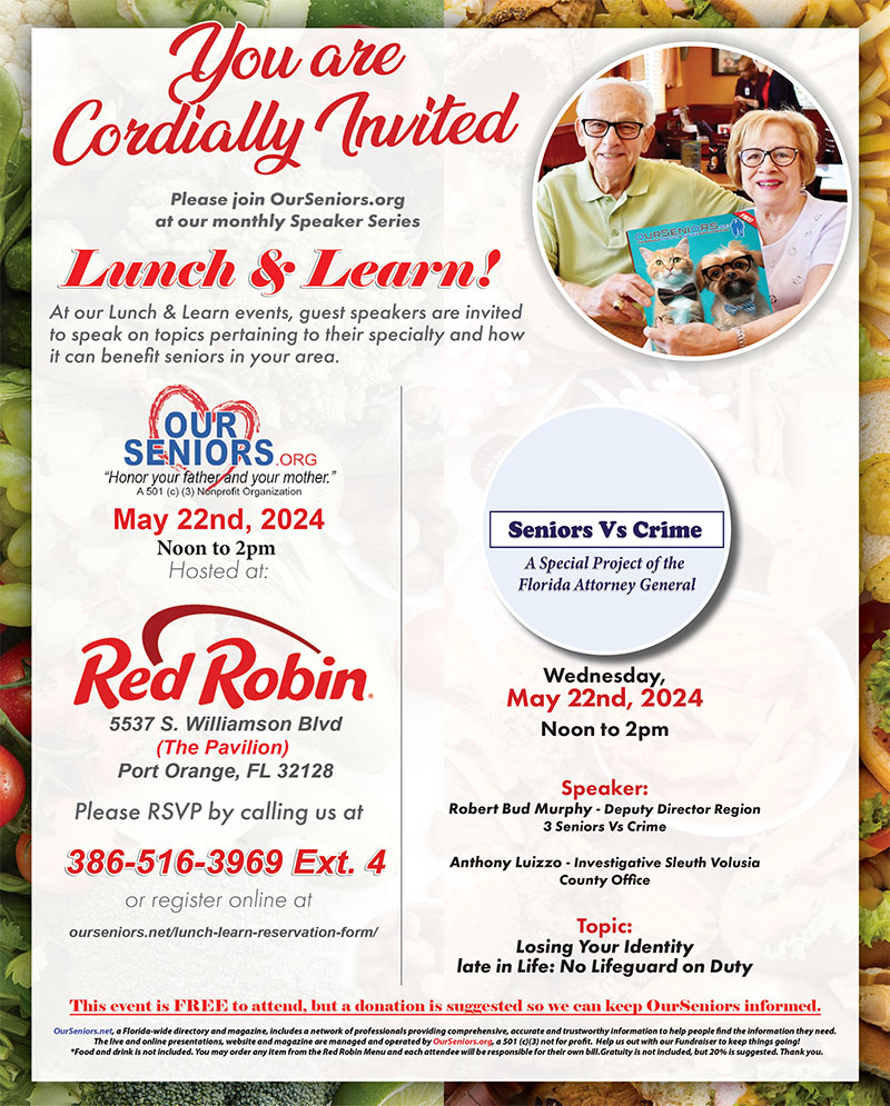 Lunch and Learn – May 22, 2024