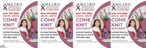 MetroHealth Come Knit With Britt Event May 7 2024 Slider