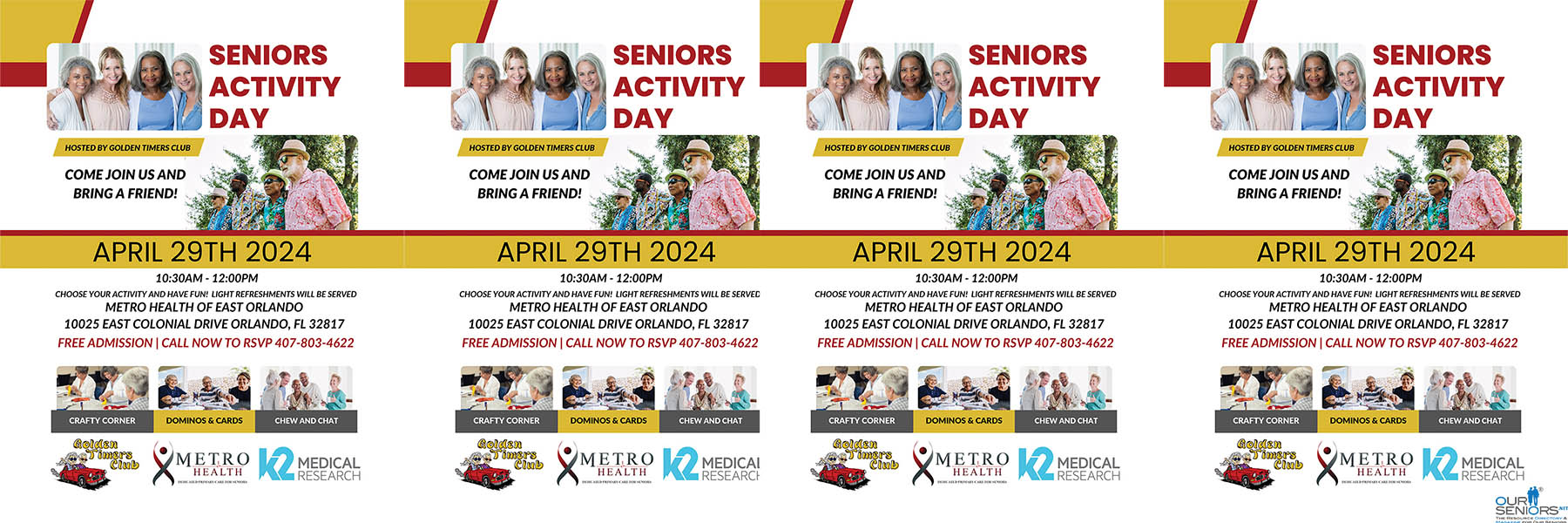 MetroHealth Seniors Activity Day April 29 2024 Slider