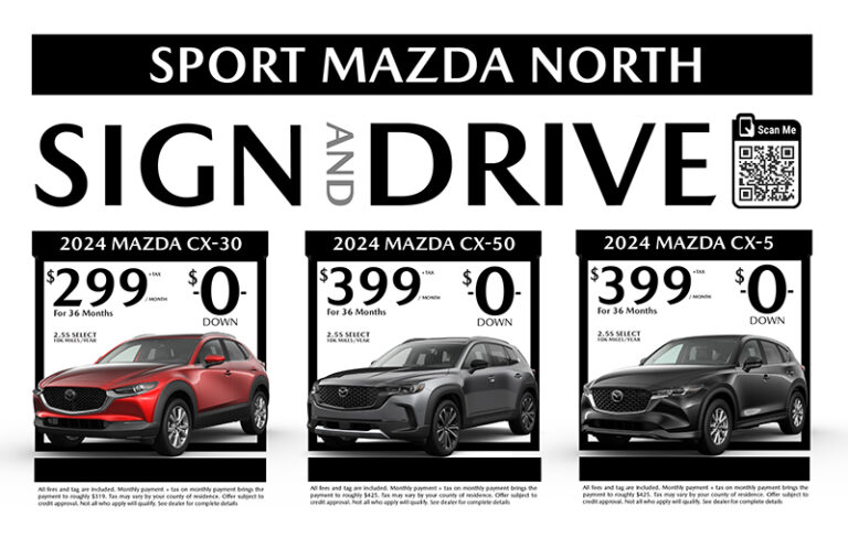 Sport Mazda North 5 768x488