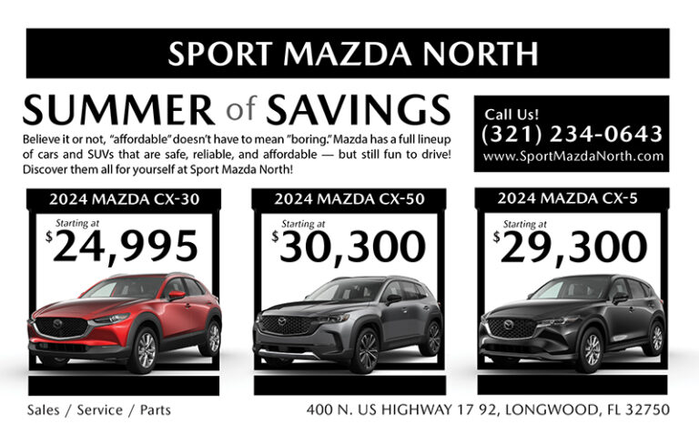 Sport Mazda North Half Page Ad V3 768x488