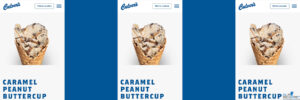 Culvers Caramel Peanut Buttercup Slider