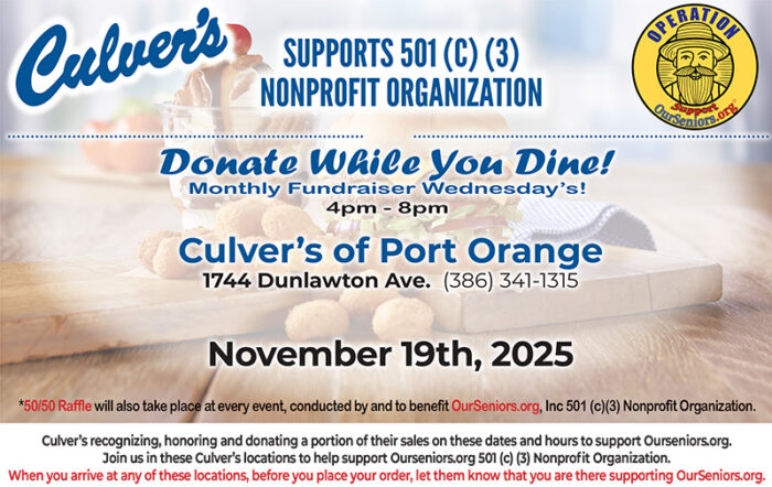 Culvers Ad November 2025 Port Orange