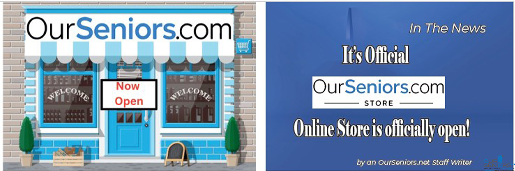 OurSeniors.com Online Store Slider