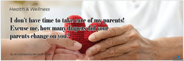 Take care of my parents Slider