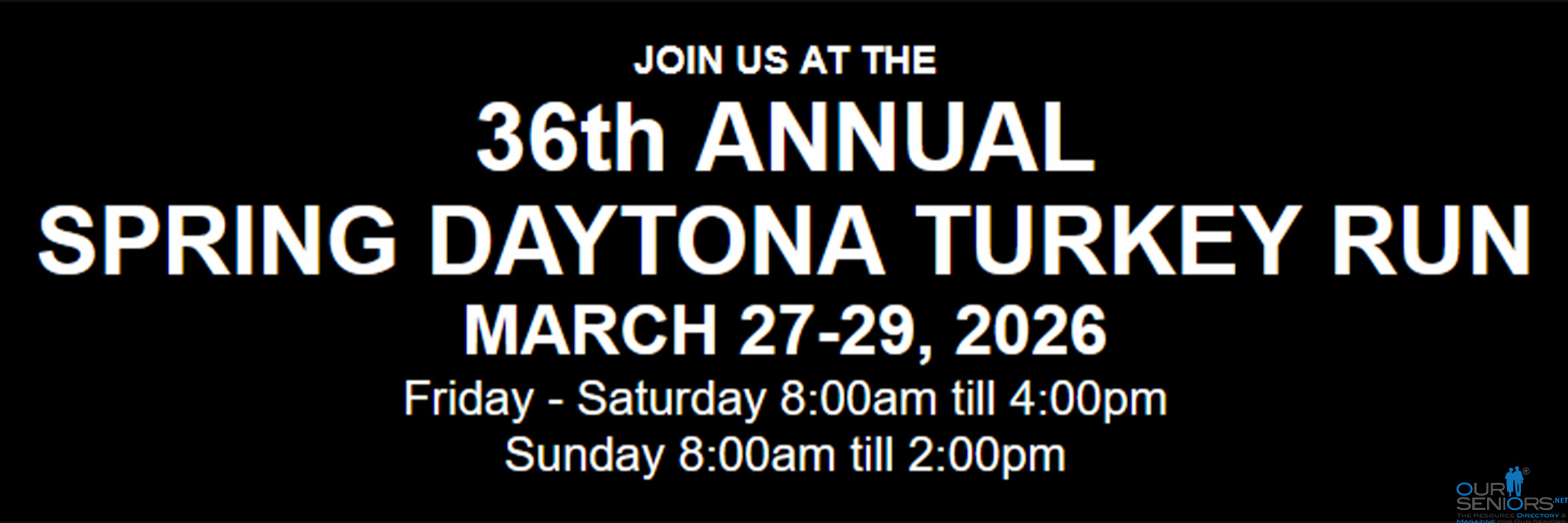 Daytona Turkey Run Spring 2026 Slider