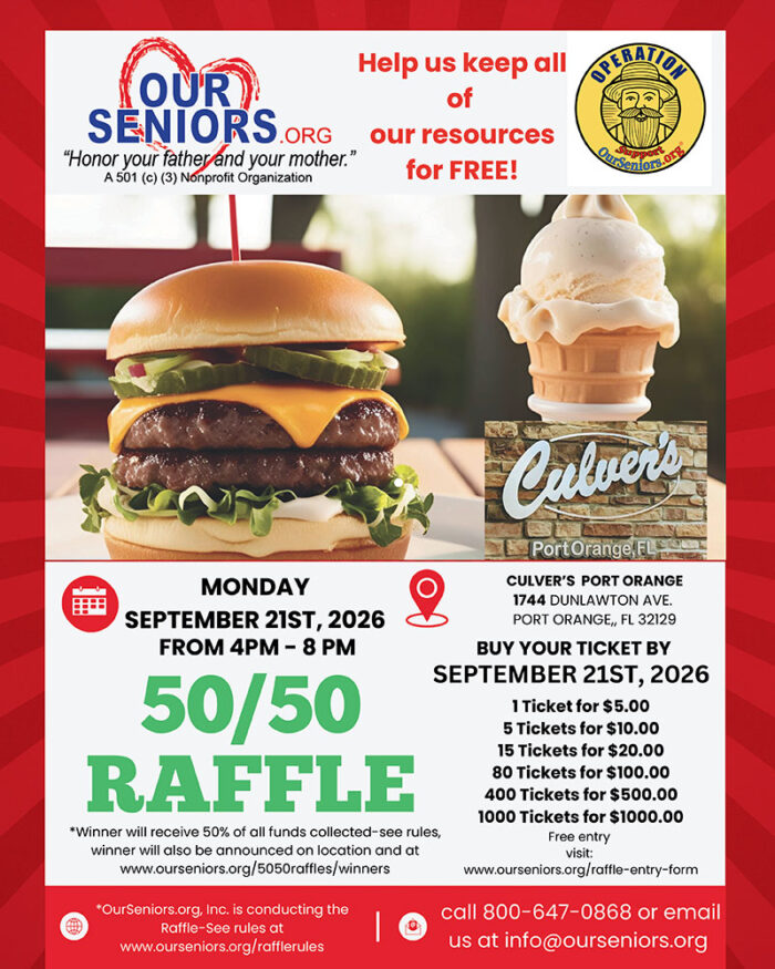 50 50 Raffle September 2026