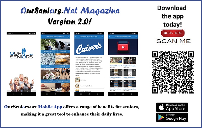 Mobile App OurSeniors.net Half Page Ad