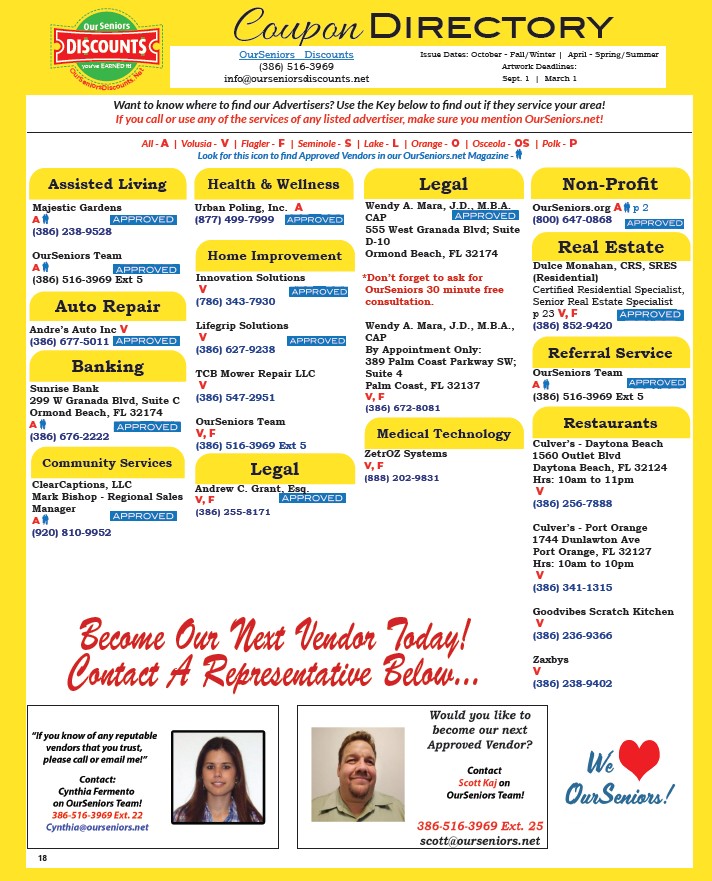 PG18 COUPON BOOK