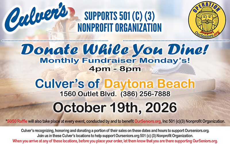 Culver’s Fundraiser – October 2026