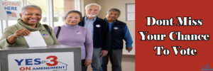 Vote Yes on Amendment 3 Slider