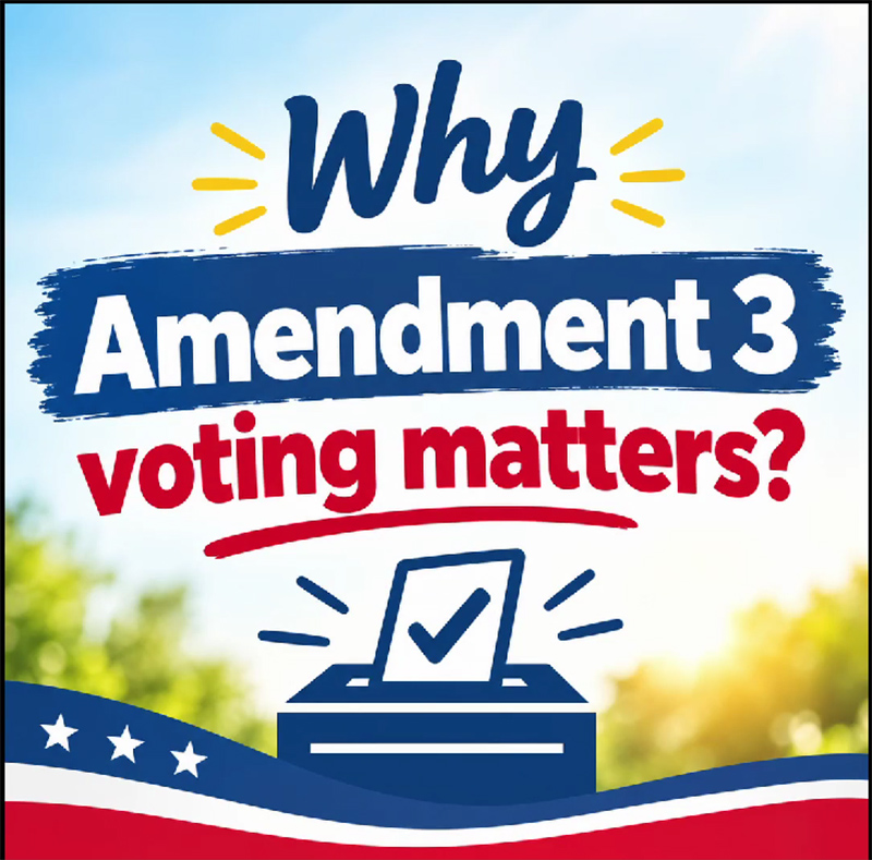 Why Amendment 3 Voting Matters